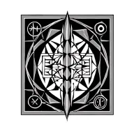 Elder Futhark symbols hidden within tattoo design idea