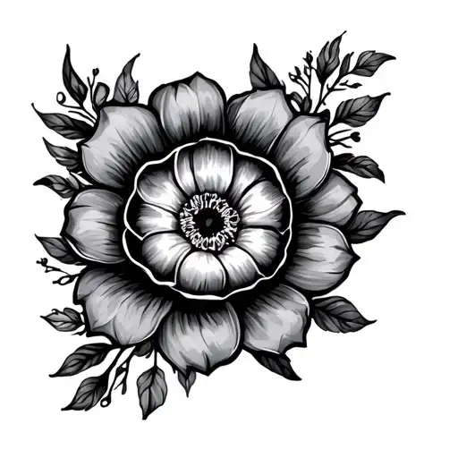 Everything happens for a reason tattoo design idea