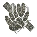 paw print with Roman numeral 11 tattoo design idea