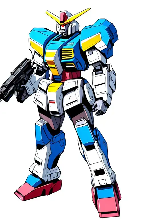 Gundam tattoo design idea