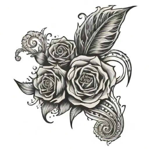 never Panic films tattoo design idea
