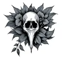 Vulva tattoo design idea