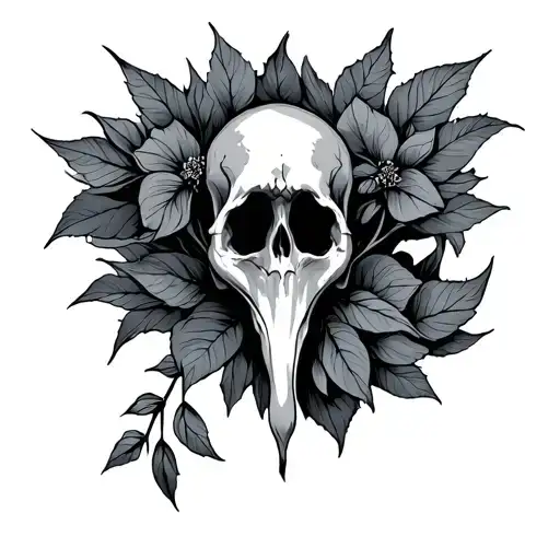 Vulva tattoo design idea