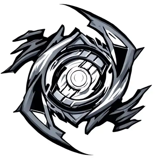 Beyblade tattoo design idea