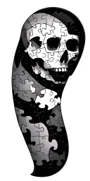 Jigsaw Puzzle tattoo design idea