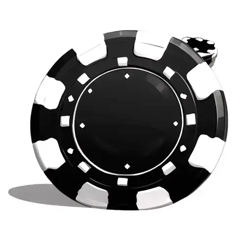 Poker Chip tattoo design idea