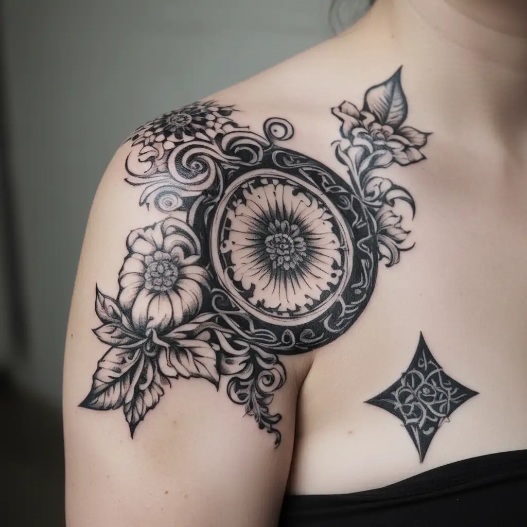 the date 2007 tattoo design idea