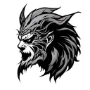 Tyr tattoo design idea