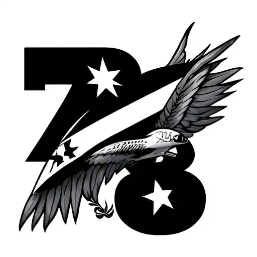 787 Puerto Rico tattoo design idea