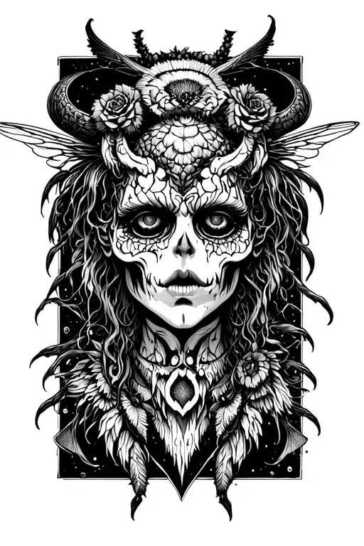 beelzebub tattoo design idea