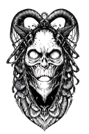beelzebub tattoo design idea