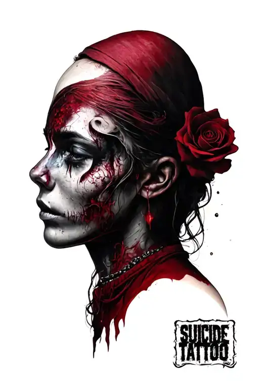 suicide survivor tattoo design idea