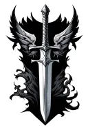 Sword Honor Templar tattoo design idea