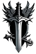 Sword Honor Templar tattoo design idea