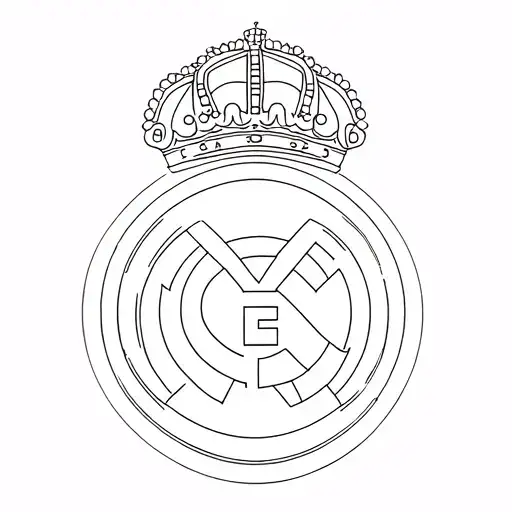 Real Madrid lion tattoo design idea