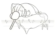 Heartbeat line connects cross and table tennis bat tattoo design idea