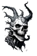 cosmic horror tattoo design idea