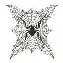 Spider web on knee sleeve tattoo tattoo design idea