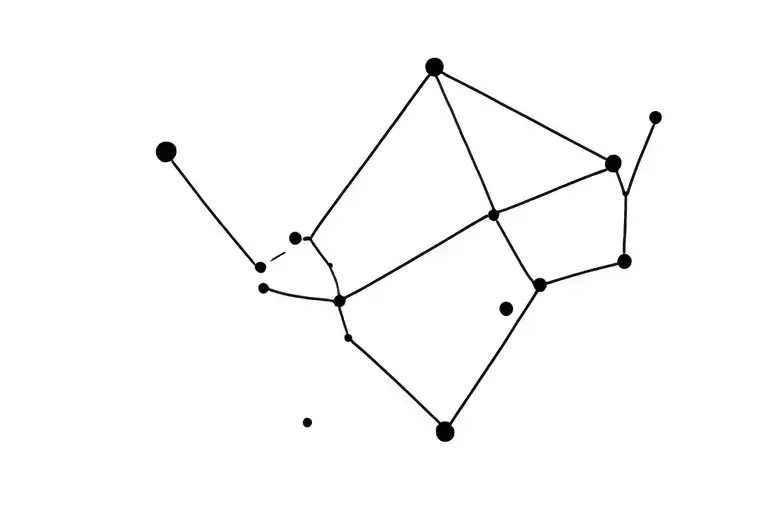 taurus libra constellation tattoo design idea