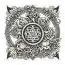 opposing forces working in harmony inspired by the Ecclesiastes  tattoo design idea