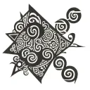 life goes positive coming to terms tattoo design idea