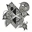 life goes positive coming to terms tattoo design idea