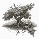 Poison Tree tattoo design idea
