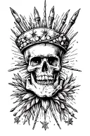 three nails tattoo design idea