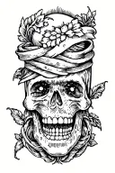 three nails tattoo design idea