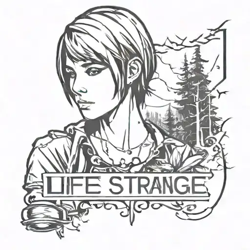 life is strange game tattoo design idea