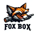 "Fox Box" "Fox Box" product logo for a military satelite battery  tattoo design idea