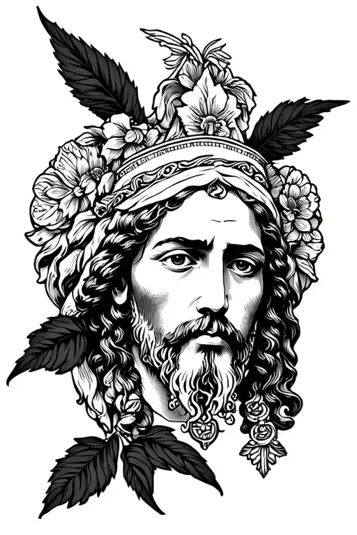 San Judas Tadeo tattoo design idea