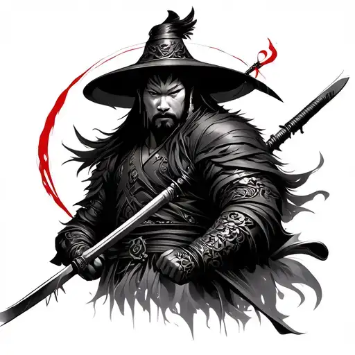 Ronin tattoo design idea