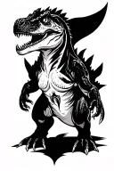 ragnarok online, technology, programmer coding, dino t-rex tattoo design idea