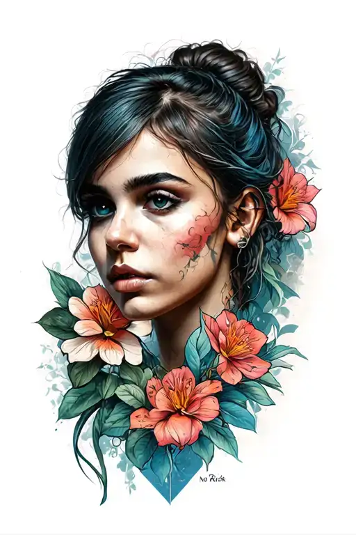 No Risk No Story tattoo design idea