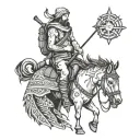 Nomad tattoo design idea