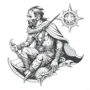 Nomad tattoo design idea