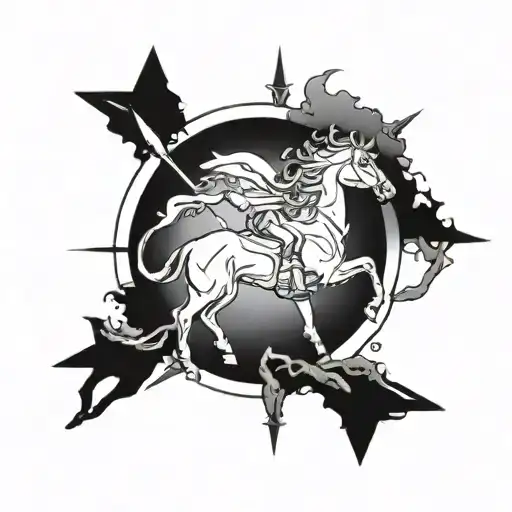 Ryan, Sagittarius, Denver tattoo design idea