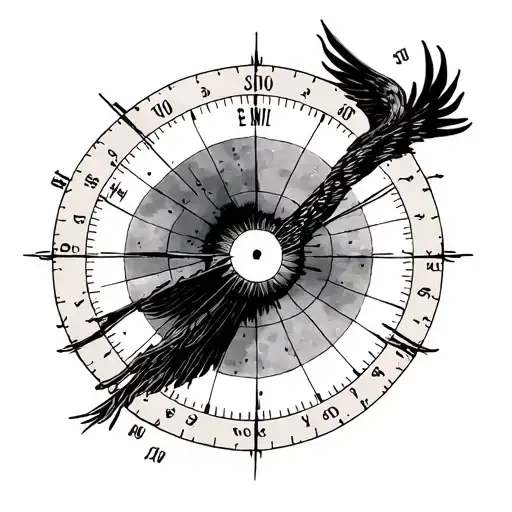 Longitude And Latitude tattoo design idea