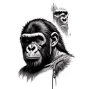 Caesar Planet Of The Apes tattoo design idea