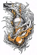 Bleach tattoo design idea