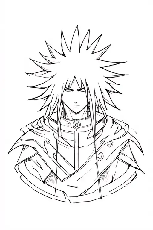 Uchiha Madara tattoo design idea