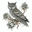 anxiety mental health tattoo design idea