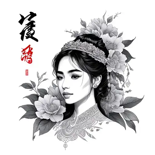 Dinh Vietnamese tattoo design idea