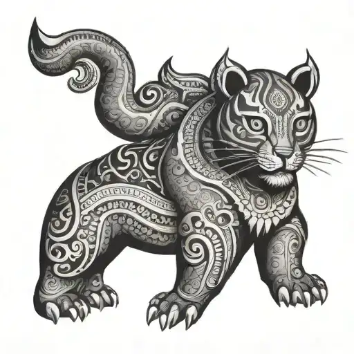 Tamil tattoo design idea