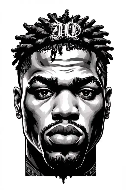 get rich or die tryin tattoo design idea
