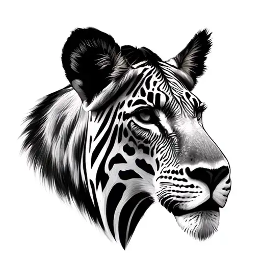 African Safari tattoo design idea