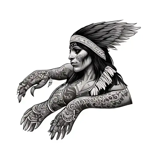 Blackfoot tattoo design idea