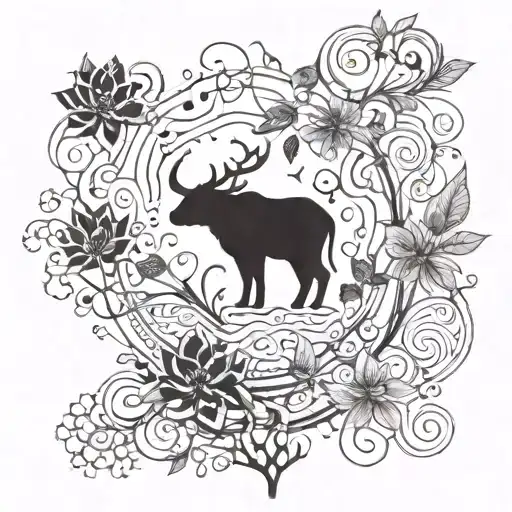 Incorporate a meaningful lyric into a design symbolizing growth and progress tattoo design idea