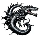 Leviathan tattoo design idea